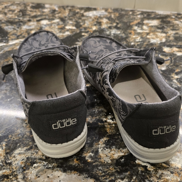 Hey Dude Women's Wendy Ranch Gunmetal Size 9 - Picture 2 of 6